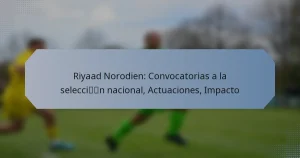 Riyaad Norodien: Convocatorias a la selección nacional, Actuaciones, Impacto