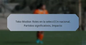 Teko Modise: Roles en la selección nacional, Partidos significativos, Impacto